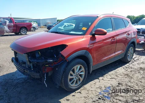 2016 Hyundai Tucson Se из США, поврежденный, VIN KM8J3CA43GU225431